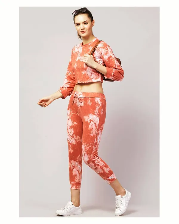 I create clean, high-impact images for e-commerce brands that are ready for your product listings. This shot for a modern tie-dye co-ord set uses a simple background to make the apparel the complete focus.