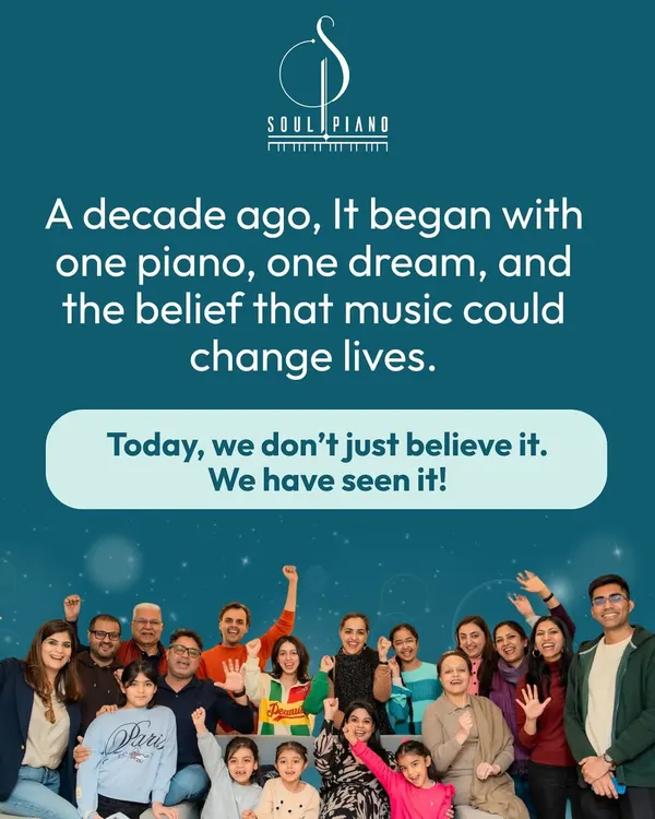 A decade ago, this studio began with one piano and a dream. Today, seeing this group of happy learners and their families, I don't just believe music can change lives, I have seen it happen. I am so grateful for this journey.