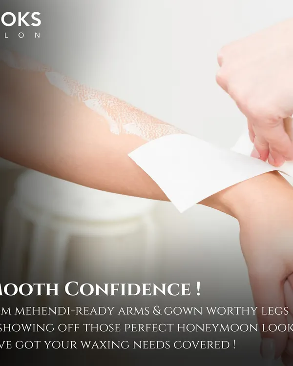 Smooth confidence for any occasion. Whether it's for mehndi-ready arms, a special gown, or your honeymoon look, my waxing services have you covered for flawless skin.