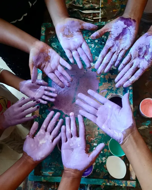 We believe in creating the things you wish existed. This is what it's all about for us: messy hands, happy hearts, and a circle of friends sharing a moment of pure creative joy.
