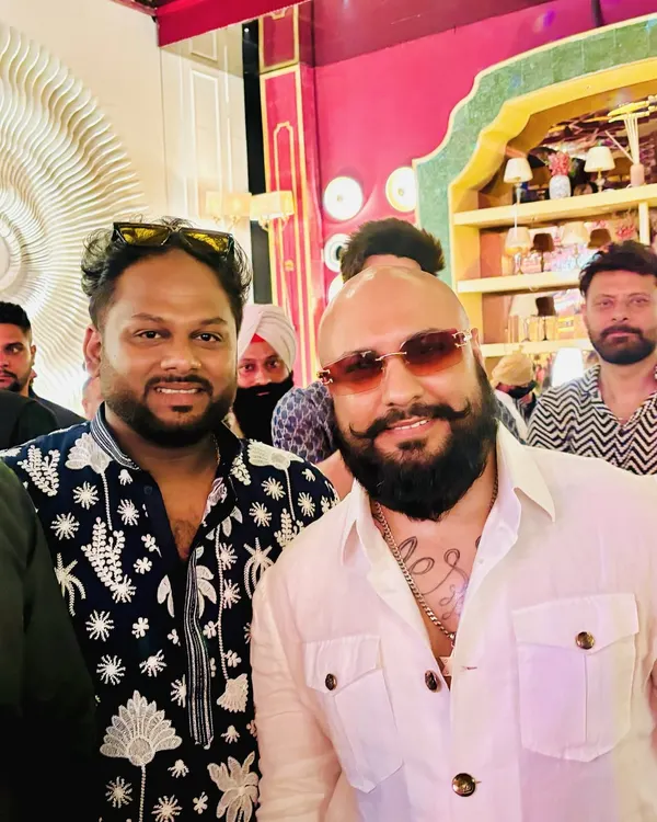A memorable moment with the talented singer B Praak at an engagement event. It's always inspiring to meet artists I admire.