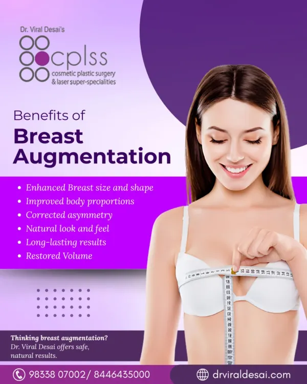 My goal with breast augmentation is to enhance your natural shape and improve body proportions for a result that feels balanced and boosts your confidence. This procedure can correct asymmetry and restore volume, all while aiming for a natural look and feel.