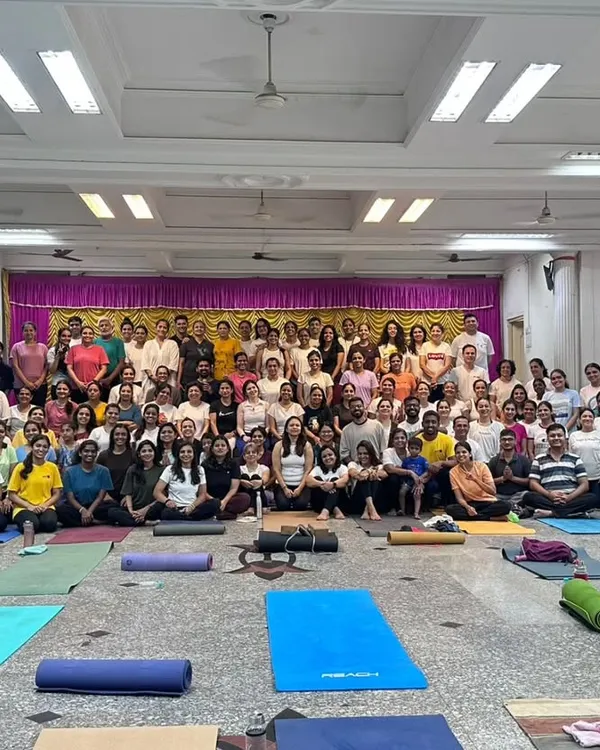 The beautiful tribe that gathered to celebrate International Yoga Day with us. We are so grateful for the positive energy everyone brought to this memorable day.