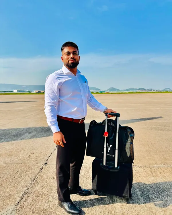 On the airport tarmac, ready for the next destination. As an advocate, if I am giving you my time, it means your case is my priority.