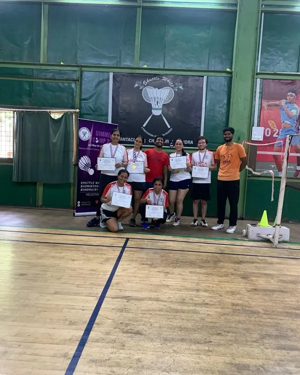 A glimpse of our energetic players from the Bandra West branch with their coaches and certificates after a successful in-house event.