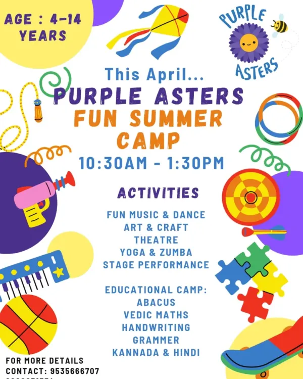 Announcing our much-awaited Fun Summer Camp. It is a fantastic opportunity for children to learn new skills like Vedic Maths and Zumba, make new friends, and have an unforgettable holiday in a safe and nurturing space.