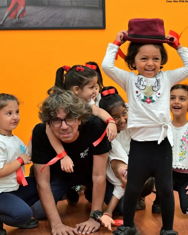 The pure, unfiltered joy of our kids' dance class. We love creating a space where children can be themselves and have fun.