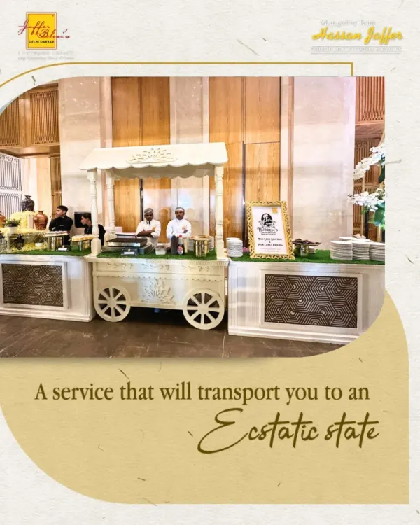 A service that will transport you to an ecstatic state. Our charming food carts and professional staff are all part of the delightful experience we create.