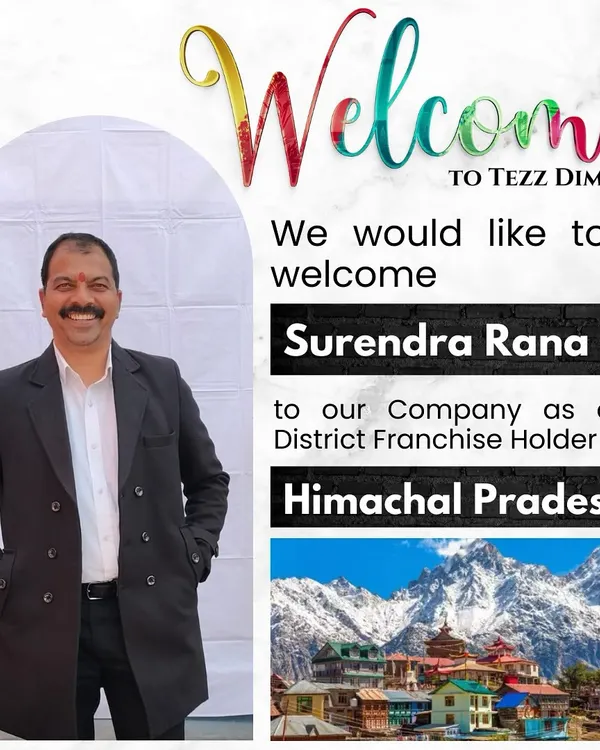 A very special welcome to Surendra Rana, who has joined us as a District Franchise Holder for Himachal Pradesh. We are excited to expand our reach into the beautiful state of Himachal.
