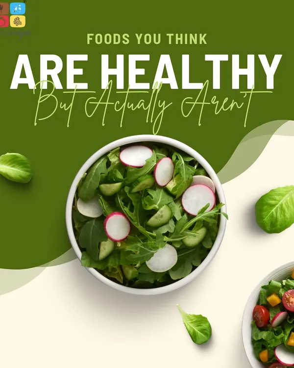 Are you sure you're eating healthy? This series uncovers the truth about foods that are often marketed as healthy but are not, like multigrain bread, fruit juices, flavored yogurt, and energy drinks, which can be full of refined flour and sugar.