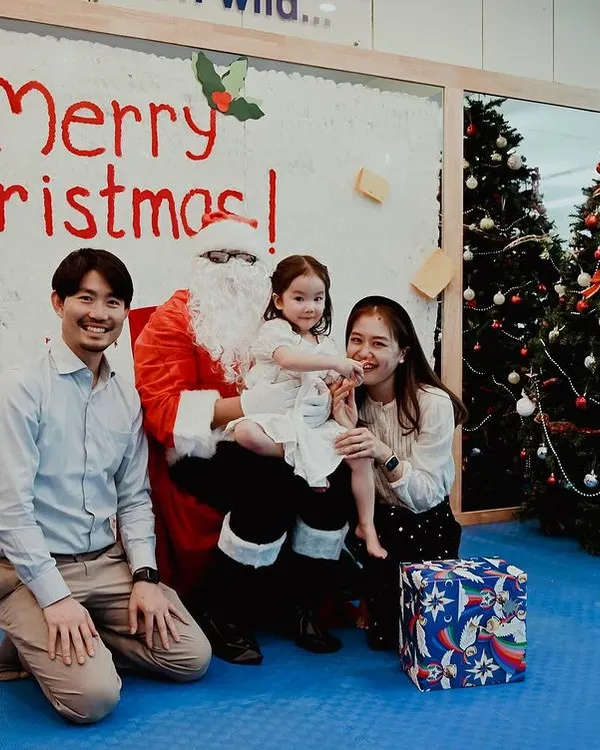 A beautiful family portrait with Santa at our Christmas party. These events are a wonderful opportunity for families to connect and create cherished memories at our center.