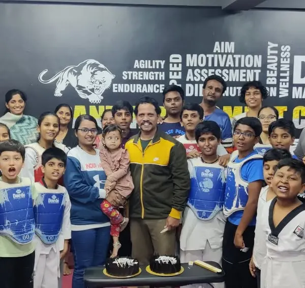 A proud moment celebrating the 11th anniversary of Panthers Combat Club with our students and their parents. This is our family.