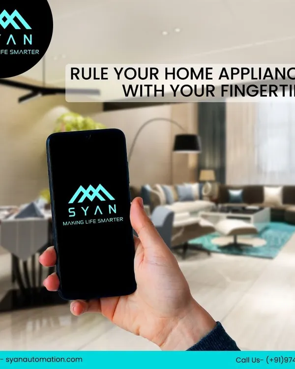 I put complete control of all my home appliances right at your fingertips. With the SYAN app, I can manage everything from lights and fans to ACs and geysers, whether I am on the couch or away from home.