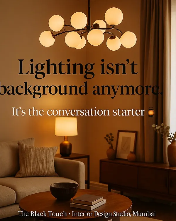 Lighting is no longer just in the background; it's a conversation starter. This image from our 2025 trends guide highlights the importance of statement lighting in creating a warm and impressive home.