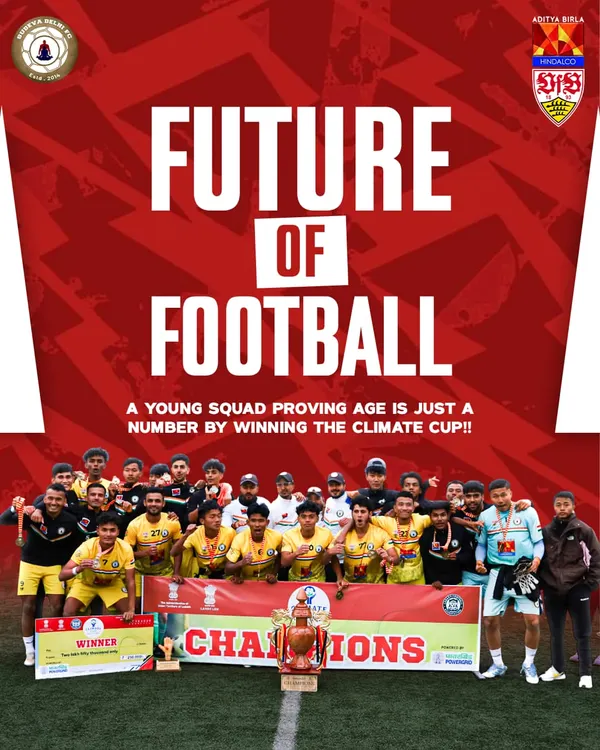 This is what we build. A young squad of warriors, with an average age of just 17, proving that with the right training and belief, age is just a number. We are creating the future of Indian football, one champion at a time.