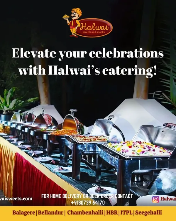 A glimpse of the vibrant and delicious pure vegetarian buffet we can set up for your special occasion. We ensure every dish, from the curries to the rice, is prepared with the freshest ingredients and served beautifully.