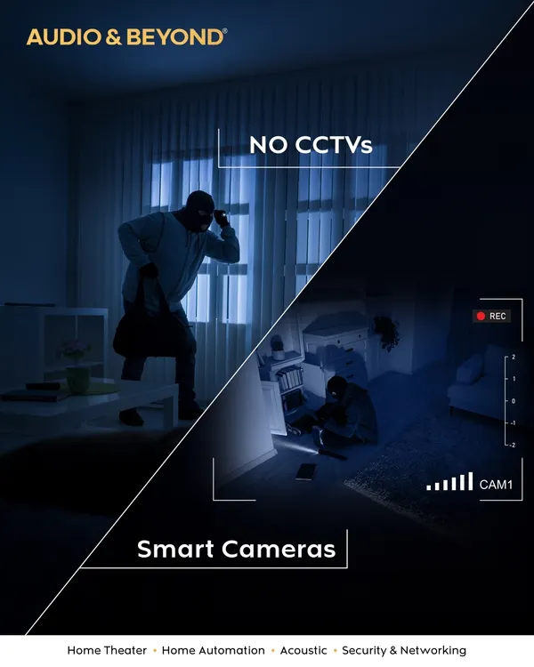 This is the core of modern home protection. My AI-powered smart cameras go far beyond traditional CCTV, intelligently detecting actual threats like intruders while ignoring routine movements. You get instant, meaningful alerts on your phone, not a stream of false alarms.