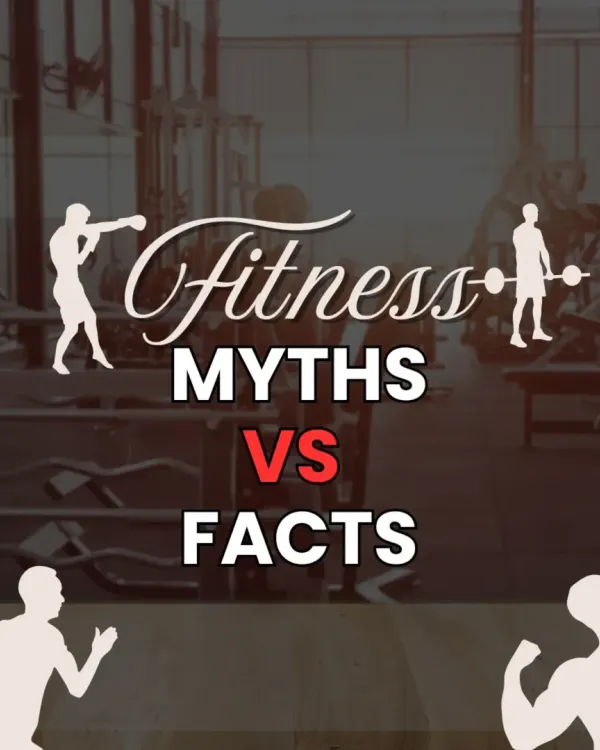 BUSTING FITNESS MYTHS! Let's separate fact from fiction to help you train smarter and achieve your goals faster.