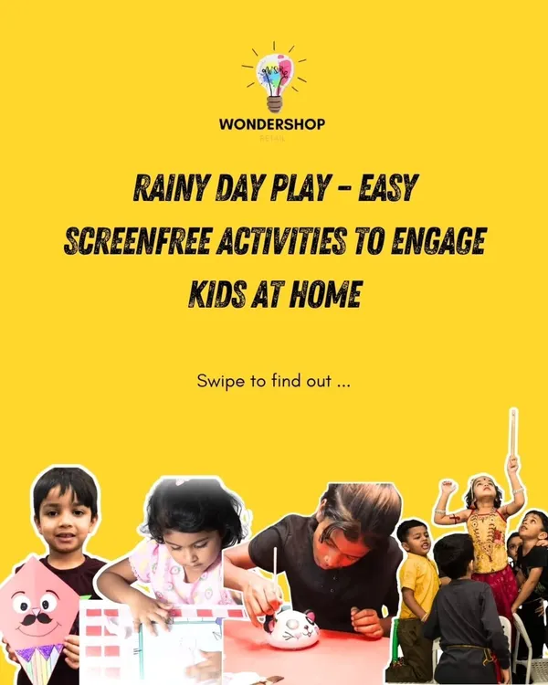 Rainy days are for cozy, screen-free play. I love sharing simple ideas that require very little prep to keep little hands busy and creative at home.