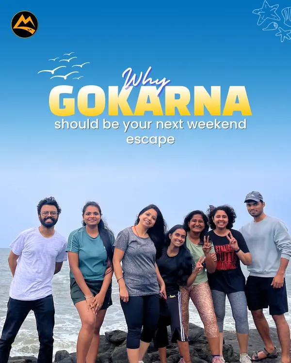 Here's why Gokarna should be your next weekend escape. This carousel highlights the beach trek, temple visits, and beautiful sunsets that make this trip special.