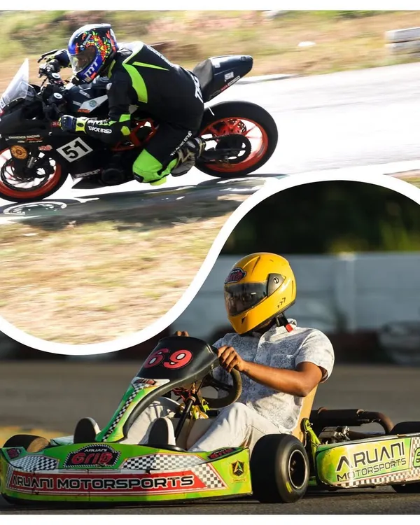 We offer the best of both worlds for adrenaline junkies. Whether you prefer two wheels or four, our 1km professional track is the place to be.