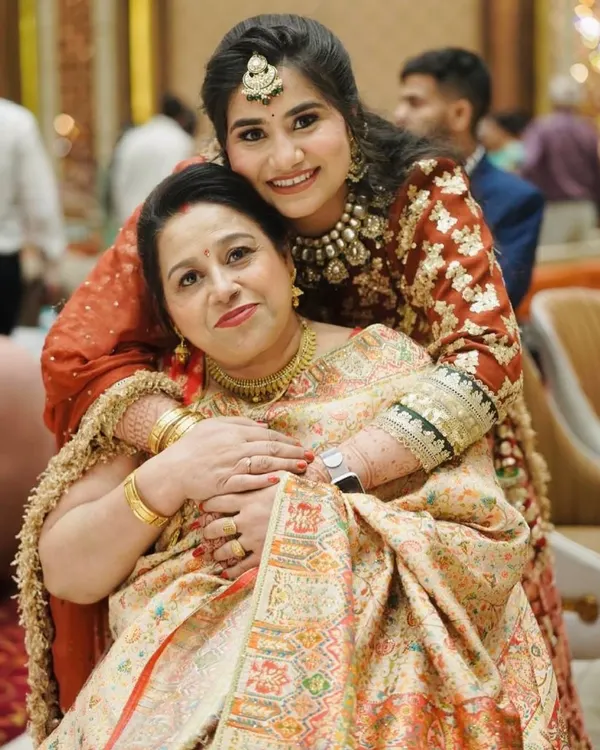 A heartwarming moment between a client and her mother. I had the pleasure of doing the makeup for both of them for a wedding event.