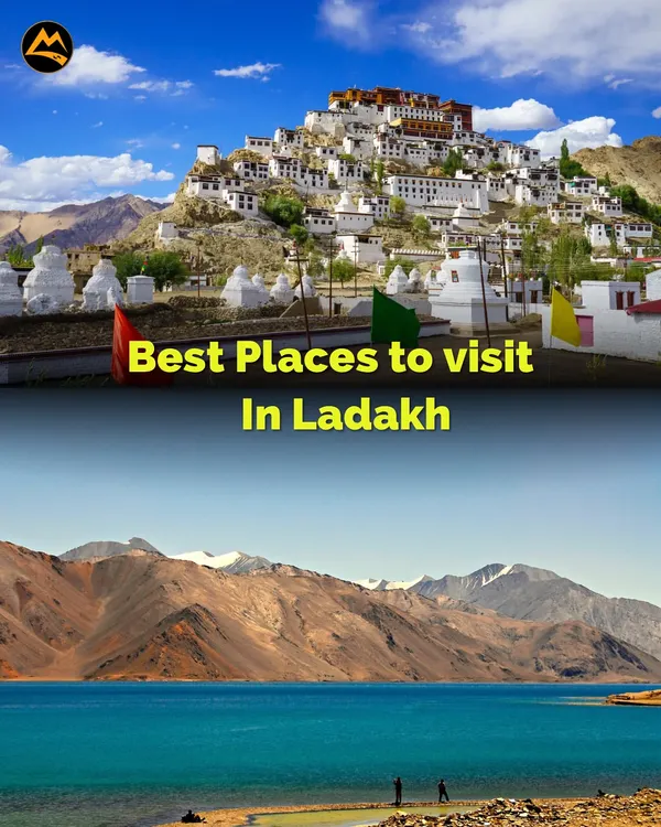 An overview of the best places to visit in Ladakh. This is your starter pack for an epic journey through the Land of High Passes, from the iconic Thiksey Monastery to the breathtaking Pangong Lake.