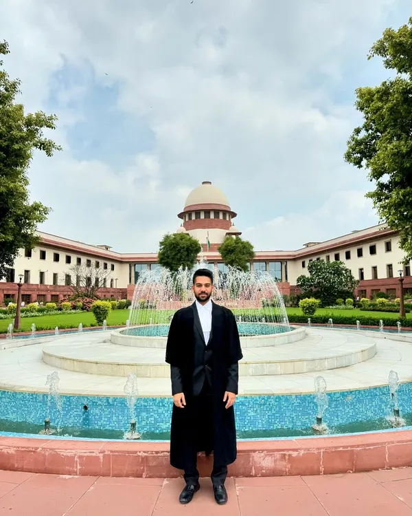 Standing before the Supreme Court of India, a place I consider a temple of justice. My goal is to make this experience accessible to you, transforming your legal education into a tangible, powerful reality.