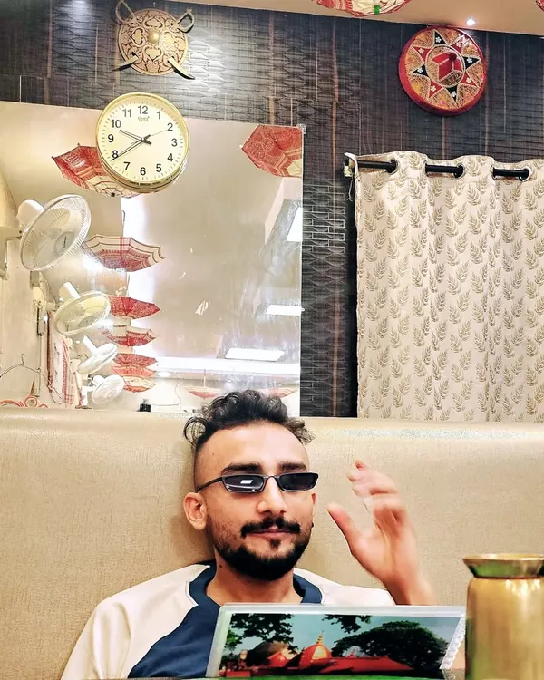 Taking a break to plan the next move. Even during downtime, I'm always thinking about new sounds and creative projects.