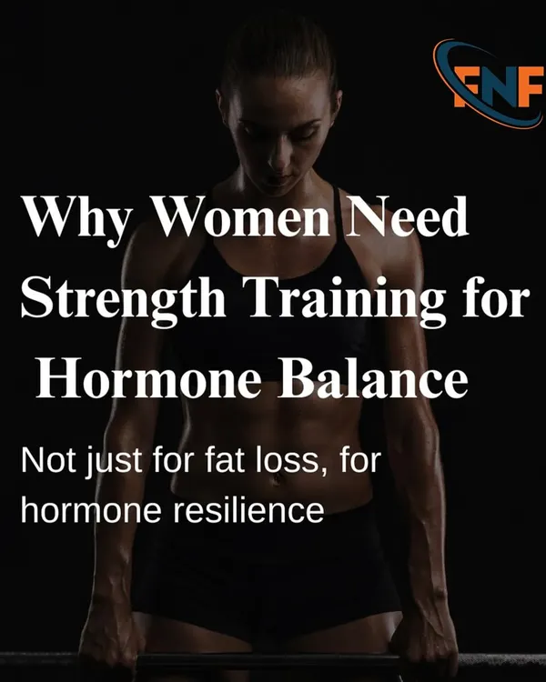 This is why we champion strength training for women. It's not just for fat loss; it's a powerful tool for building hormone resilience and overall health.