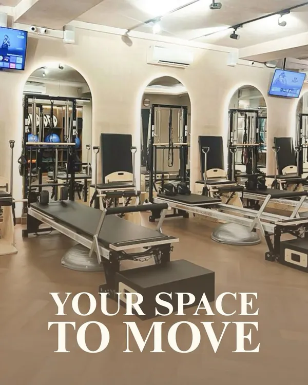 This is your space to move, breathe, and transform. Our studio is fully equipped with reformers, chairs, and towers, ready for you to find your strength.