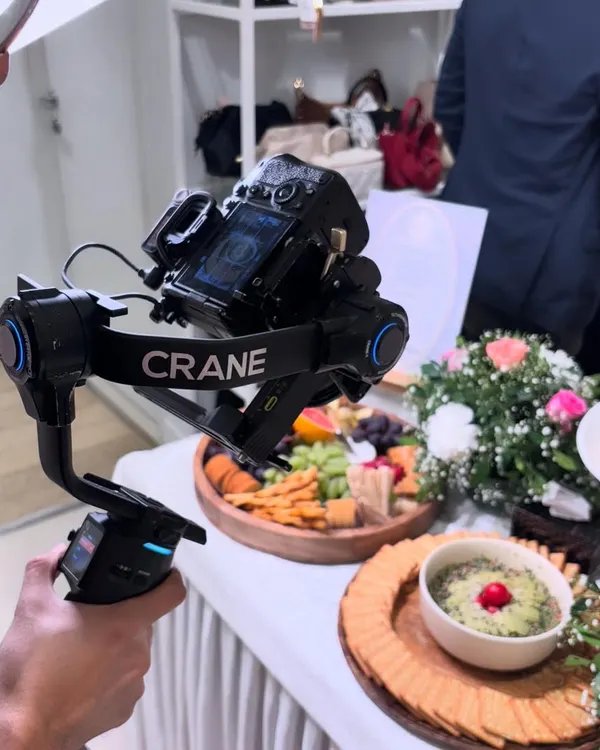A behind-the-scenes look at a photoshoot for Forever New. We use professional equipment to capture the intricate details and vibrant colors of our grazing tables.