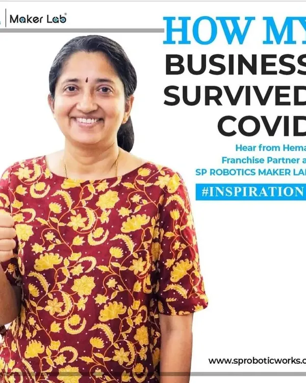 We offer a resilient business model built for the modern world. This is the story of Hema, one of our franchise partners, who not only navigated the challenges of the pandemic but expanded her business, now running two successful centers. Her journey is a testament to the strength of our support system and the consistent demand for quality STEM education.