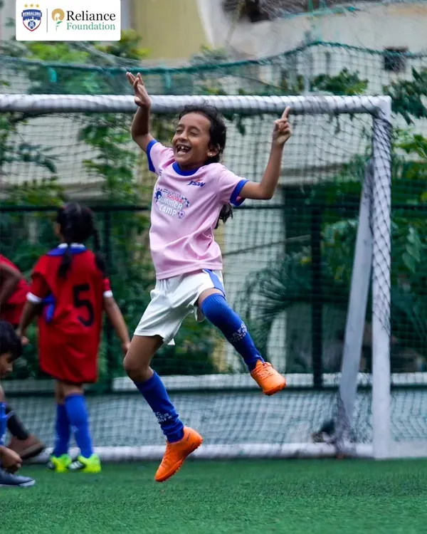 This is what pure joy looks like. We believe that a love for the game is the foundation of all great football journeys, and our camps are designed to be fun, engaging, and memorable for every child.