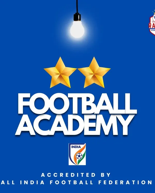 We are proud to announce our 2-star accreditation from the All India Football Federation, an upgrade from our previous 1-star rating and a milestone achievement for our academy.