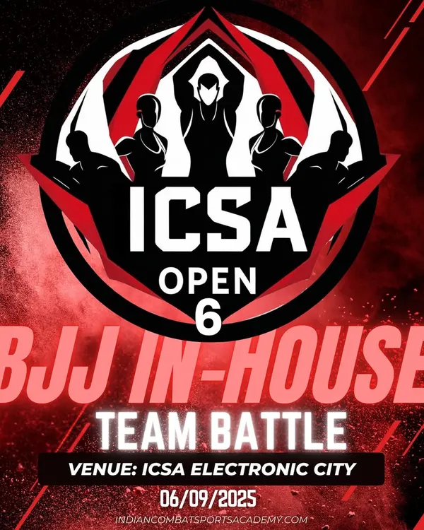 The ICSA Open is our in-house BJJ team battle. It's where our students test their game, push each other, and grow together as a team. This is about building our skills from the ground up.