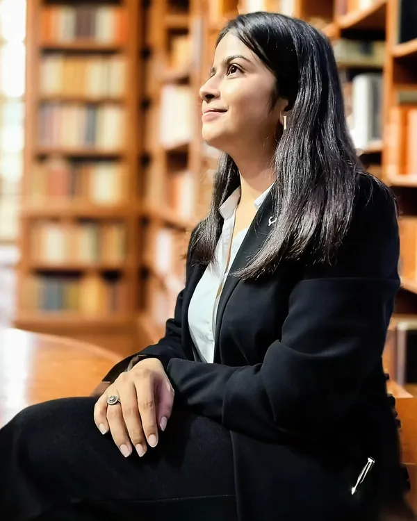 In the quiet of a law library, surrounded by books filled with decades of legal wisdom. This is where I come to think, research, and build the strongest arguments for my clients.