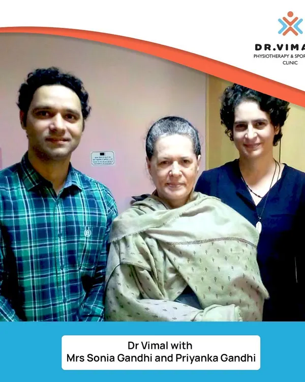 It has been a privilege to provide physiotherapy care for Mrs. Sonia Gandhi and Priyanka Gandhi. We are grateful for the trust they have placed in our team for their health and wellness needs.