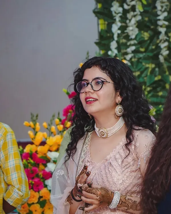 A candid photo from my cousin's sangeet night. Getting to choreograph and celebrate with family is one of the best parts of what I do. This is a glimpse into my wedding diaries.