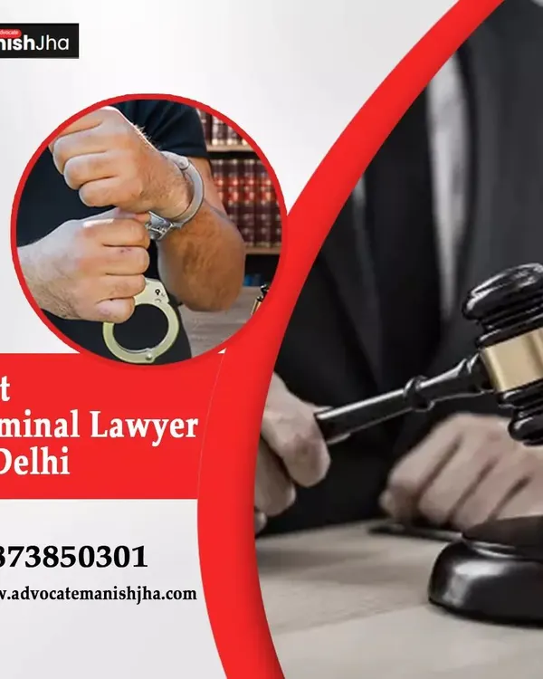 As a criminal defense lawyer in Delhi, my primary goal is to protect your rights. This image, showing a lawyer's gavel and a person in handcuffs, represents my commitment to fighting for your freedom at every stage of the legal process.