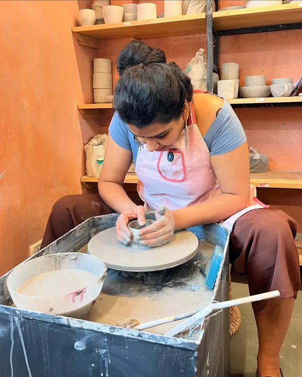 Pottery isn't just art, it's therapy. As your hands shape the clay, your mind slows down, grounding you in the present moment. It's where mental wellness meets messy hands.