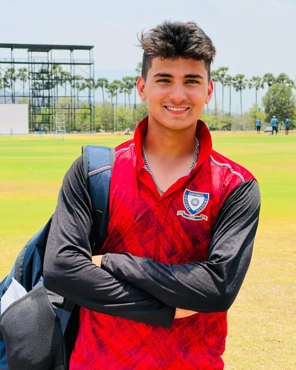 A proud moment for our cricket family. Our student Pranav has been selected for the India Under 19 squad for the Asia Cup. This is a huge step towards his goal of playing for the senior national team.