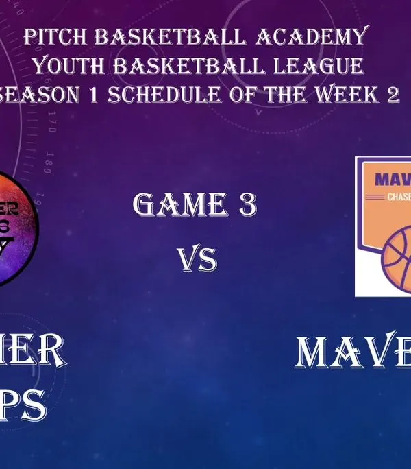 The schedule for Week 2 of our Youth Basketball League Season 1. This is how we keep our community informed and engaged.