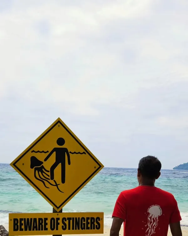This picture perfectly captures the spirit of our adult team, the Jellies. We named ourselves after getting stung during a race in Goa, deciding to embrace adversity and make the jellyfish our mascot.