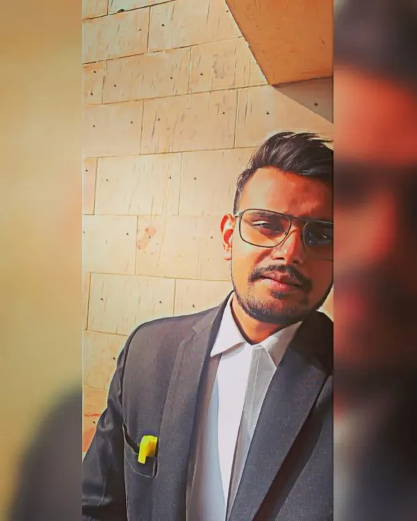 Dressed for a day of litigation at Rohini Court. The formal attire is a symbol of the seriousness and professionalism I bring to every single case.