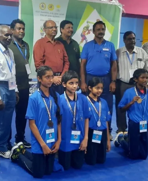 I am happy to post this. Here are some of our talented girl boxers showing off their medals from the Karnataka Mini Olympics. They trained hard and showed incredible spirit.