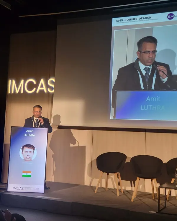 Sharing my knowledge on a global stage at the IMCAS World Congress in Paris. My international experience ensures the techniques and insights I bring to my training are current, world-class, and relevant to your practice.