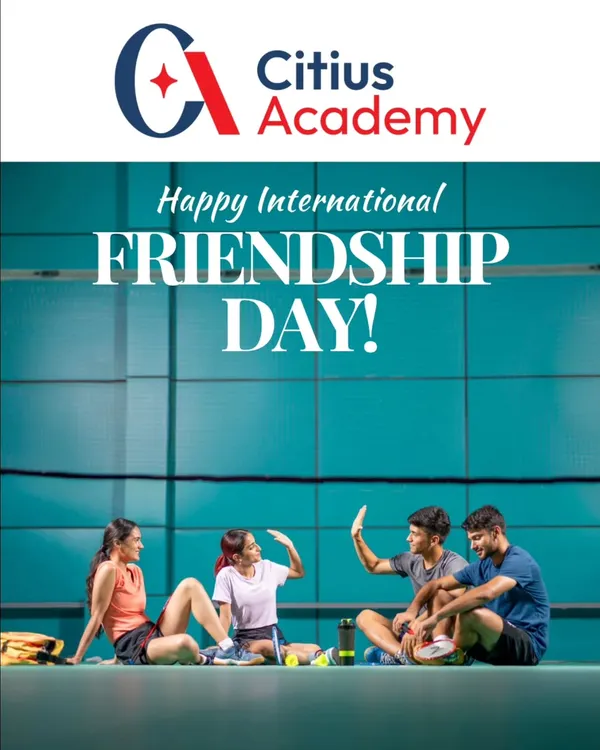 We believe that the bonds formed off the court make for stronger partnerships on it. Here, our players celebrate Friendship Day at the academy.