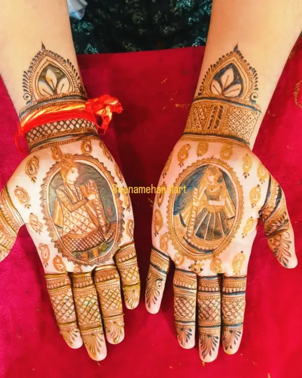This is the kind of detailed portrait work you can learn to create. We focus on getting the expressions and bridal details just right, making each design a personal story for the bride and groom.