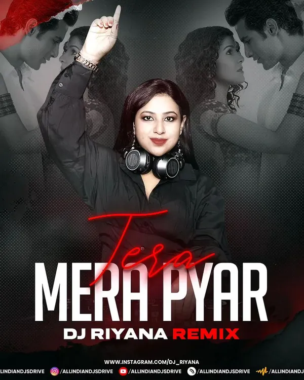 The cover for my deep house mix of the classic 'Tera Mera Pyar'. This remix keeps the romantic soul of the original while giving it a smooth, modern, and lounge-friendly vibe.